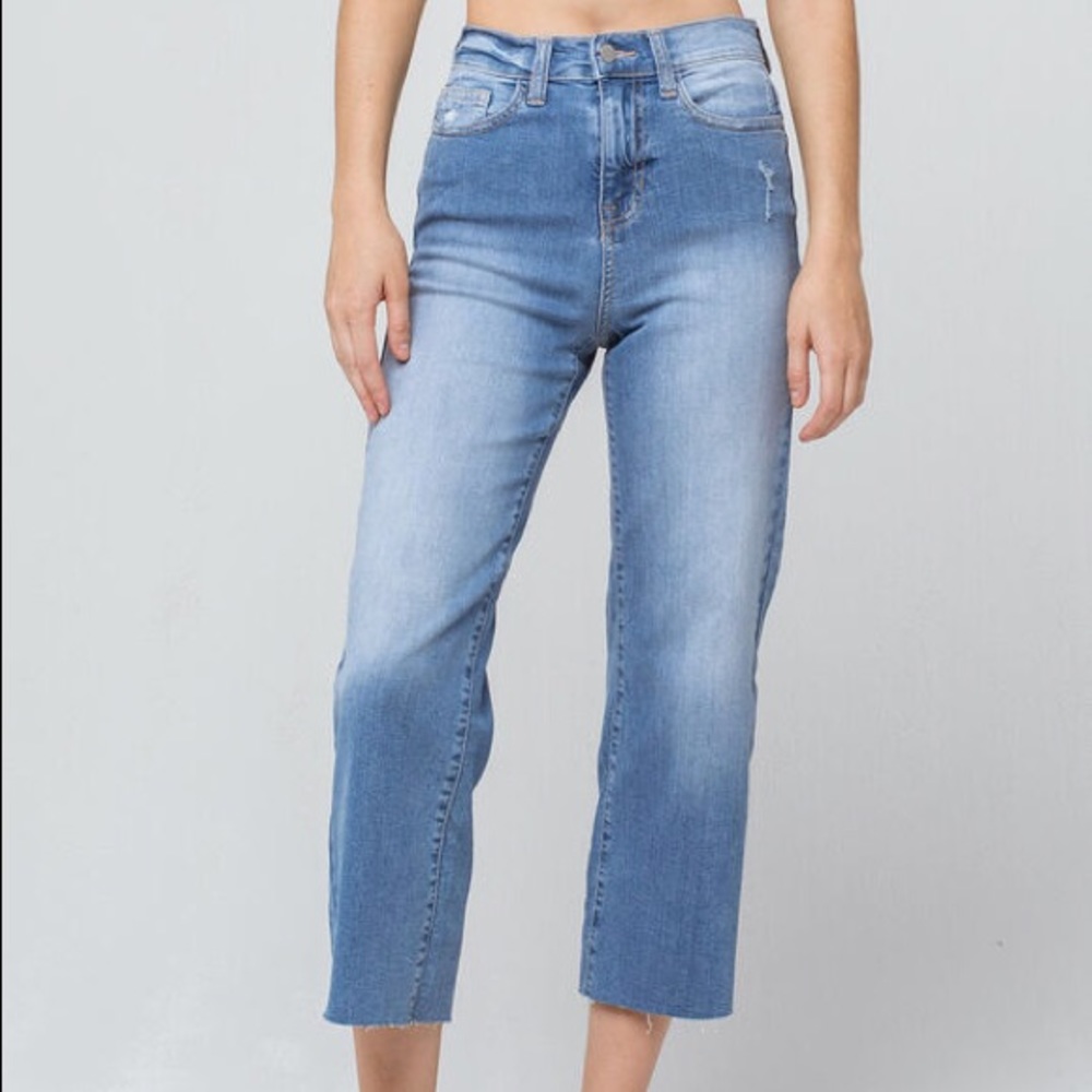 Cropped jeans